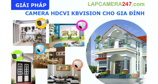 Giải pháp camera KBVISION dành cho gia đình