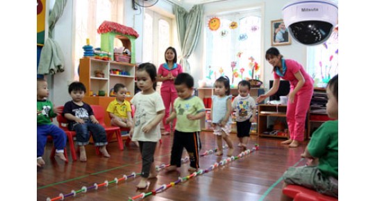 Giải pháp lắp đặt camera tại trường mầm non, nhà trẻ