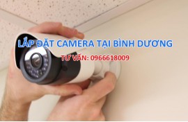 Lắp đặt camera quan sát tại Bình Dương