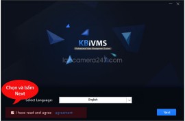 Hướng dẫn cài đặt phần mềm KBiVMS 2.0.2 KBVISION