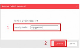 Hướng dẫn Reset mật khẩu đầu ghi hình HIKVISION
