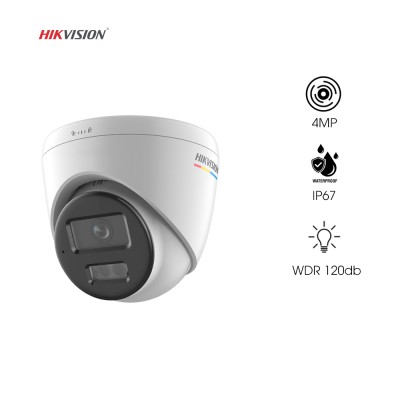 Camera IP ColorVu Hikvision HE-2NC5R47A3-LMV3 4MP Camera IP ColorVu Hikvision HE-2NC5R47A3-LMV3 4MP