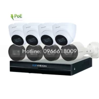 Bộ KIT 8 Camera IP PoE KBVISION 2.0 MP