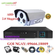 Bộ 1 camera KAWAVISION thân hồng ngoại 2.0 MP